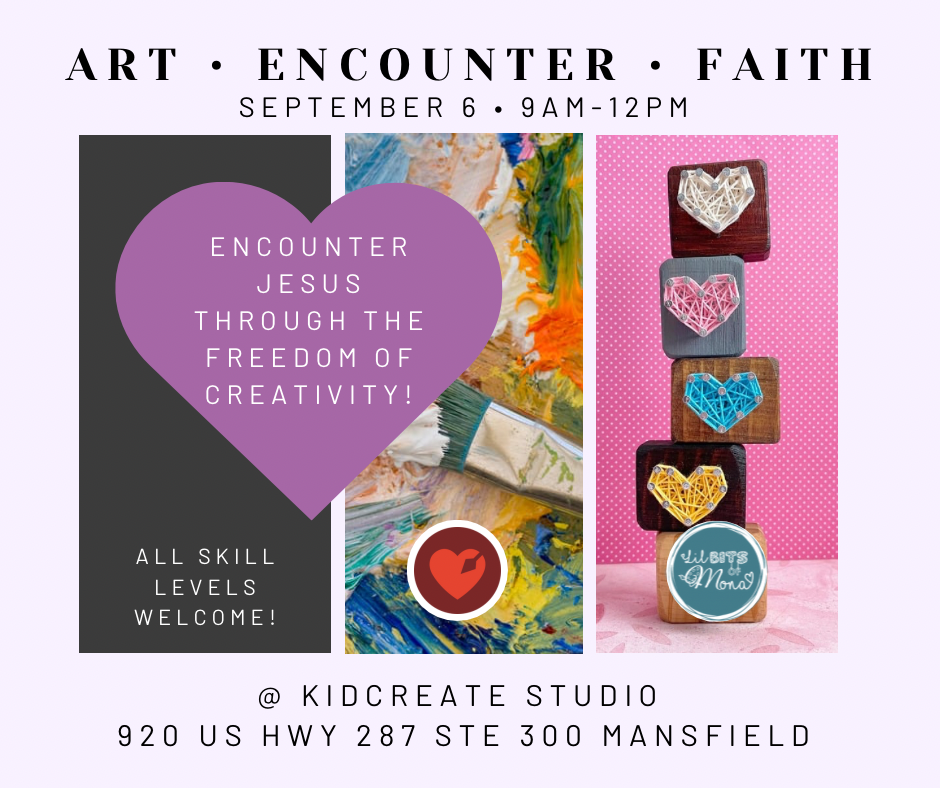 Faith & Creativity β Art Encounter at Kidcreate Studio 9/6/25