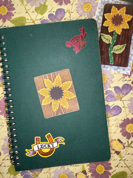 Sunny Soul Sunflower Sticker