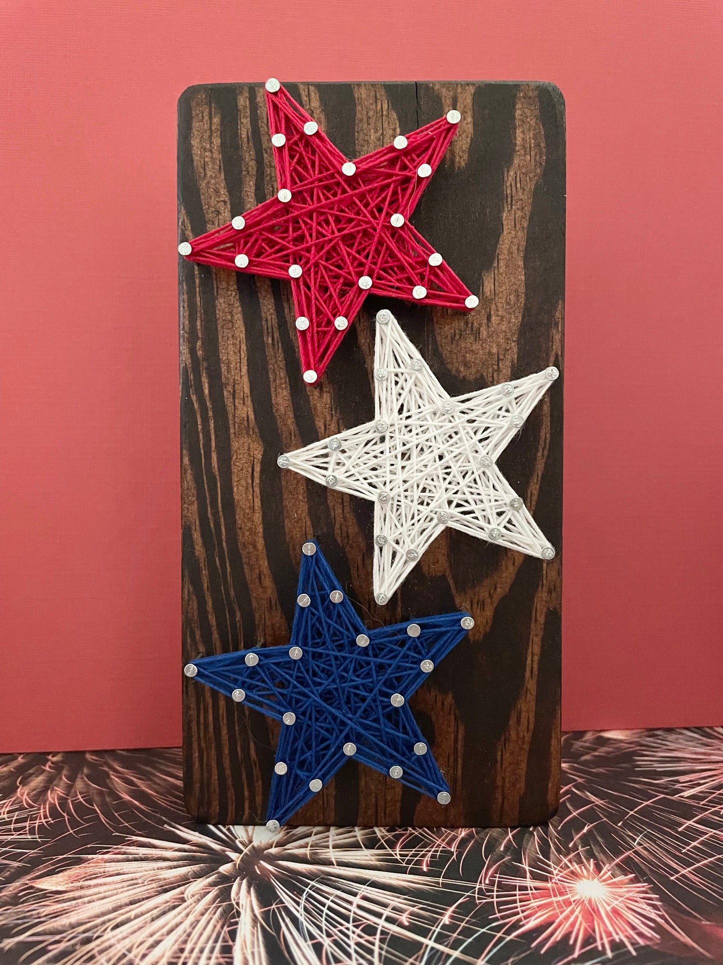 DIY Triple Star String Art Kit